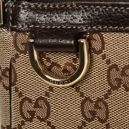 Gucci Monogram D Ring Cosmetic Case Brown 8 of 8