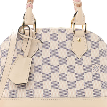 Louis Vuitton Damier Azur Braided Alma BB 7 of 12