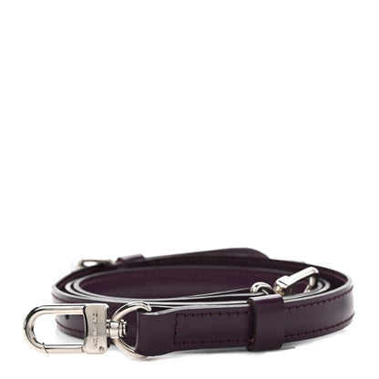 Louis Vuitton Calfskin 16mm Adjustable Shoulder Strap Cassis 1 of 4