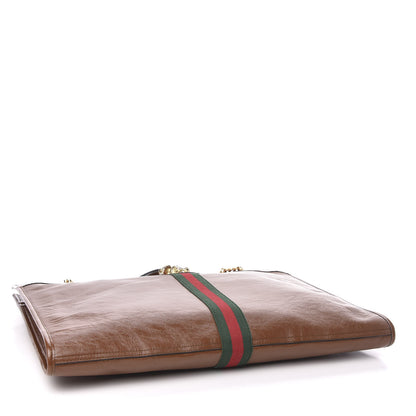 Gucci Calfskin Large Rajah Chain Tote Cuir 5 of 11