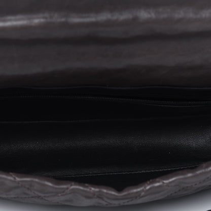Chanel Calfskin Quilted Modern Chain Flap Brown 5 of 23