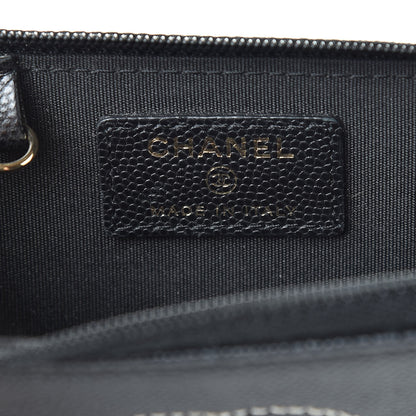 Chanel Caviar CC Key Holder Case Black 6 of 10