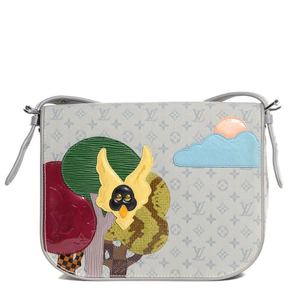 Louis Vuitton Mini Monogram Patchwork Conte De Fees Musette Grey 1 of 7