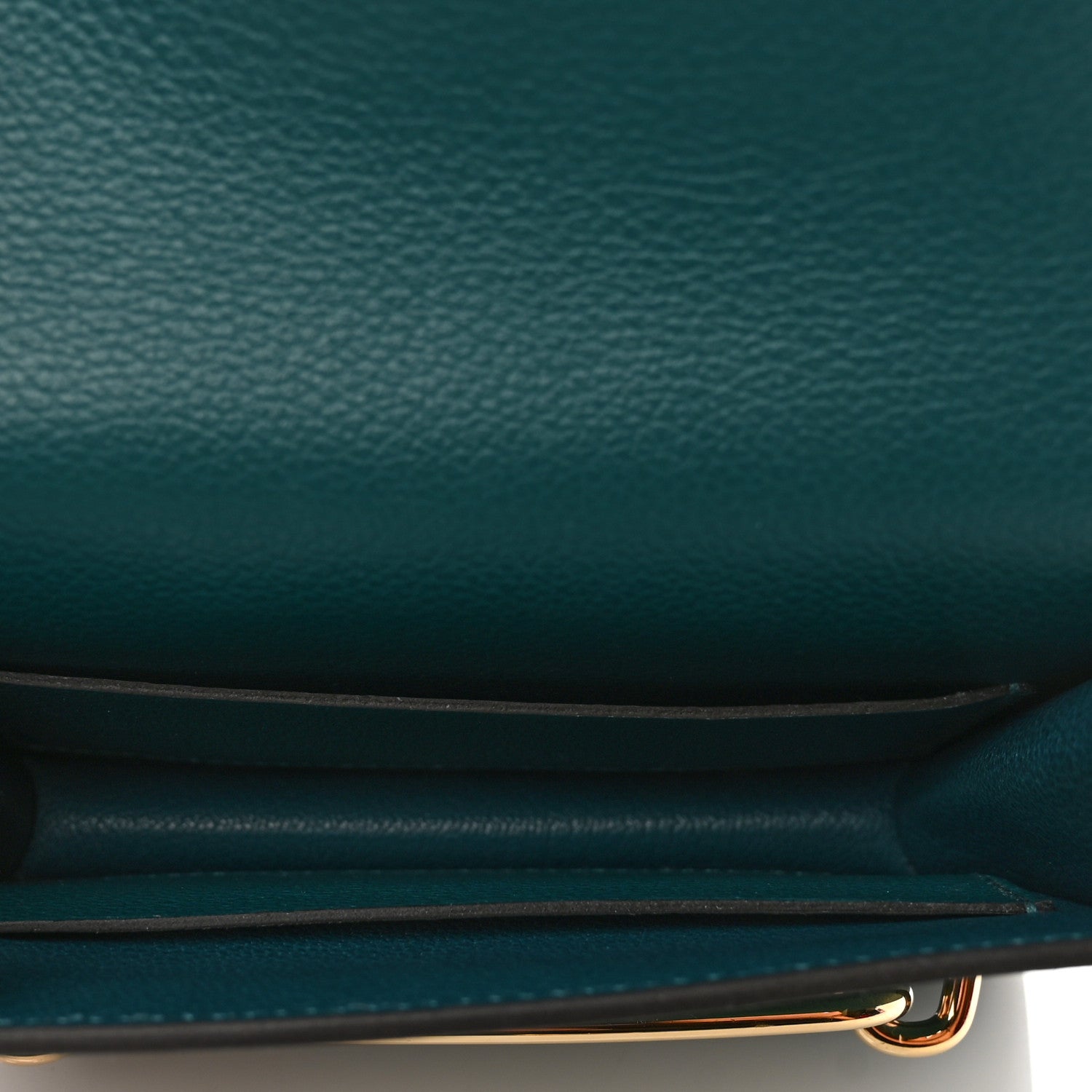 Hermes Evercolor Roulis Slim Wallet Vert Bosphore 6 of 8