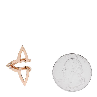 Louis Vuitton 18K Pink Gold Diamond Ombre Blossom Ear Cuff 2 of 4