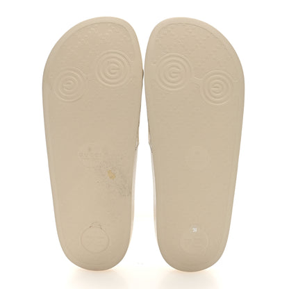 Gucci Microguccissima Slide Sandals 39 Ivory 6 of 9