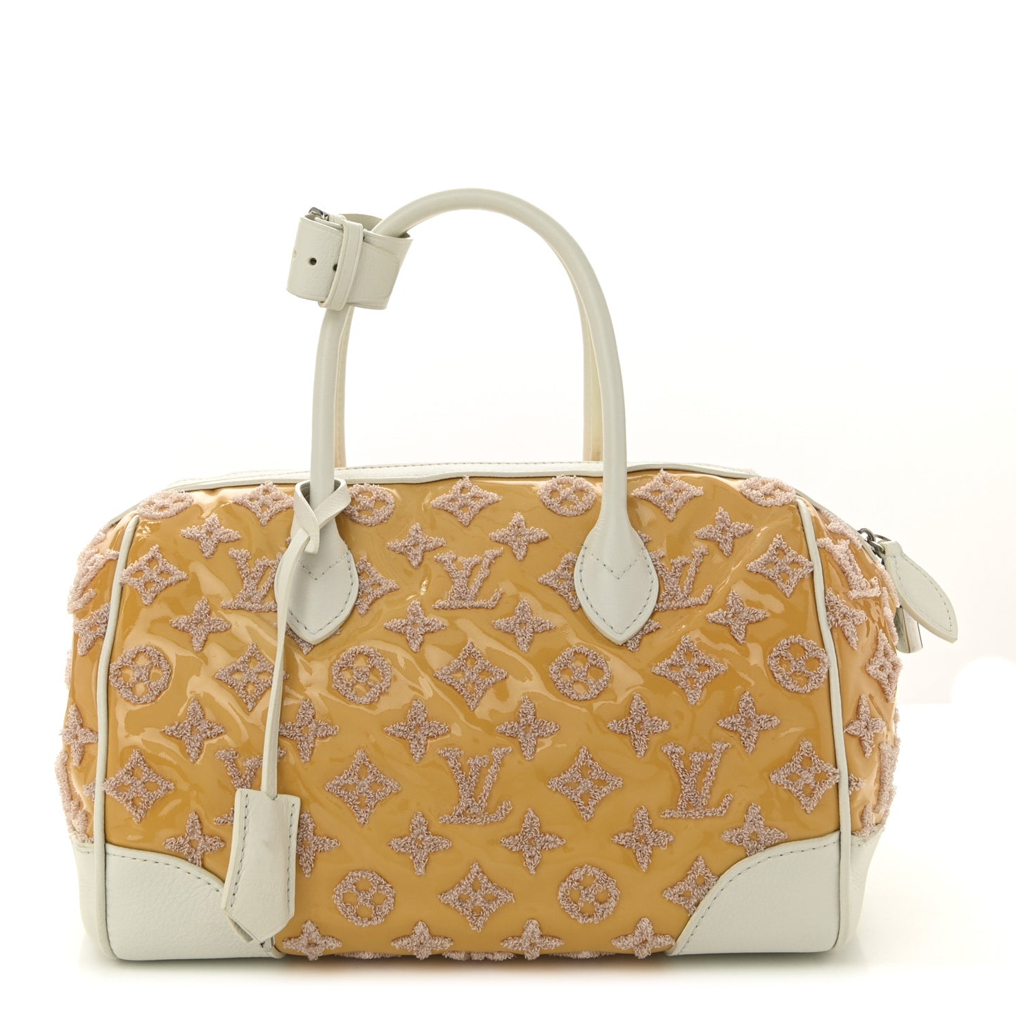 Monogram Bouclettes Speedy Round Rose
