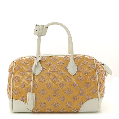 Louis Vuitton Monogram Bouclettes Speedy Round Rose 1 of 9
