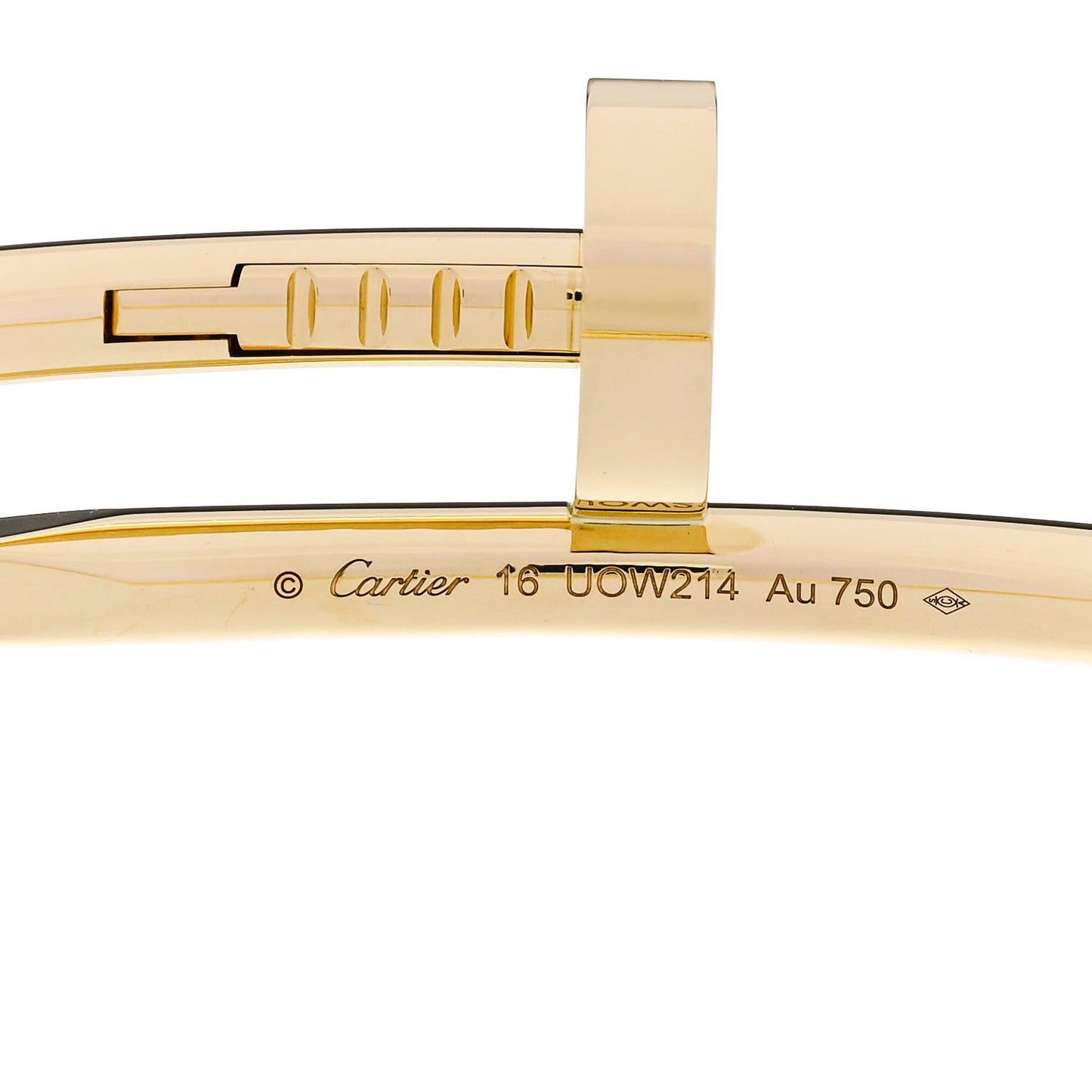 18K Yellow Gold Juste Un Clou Bracelet 16