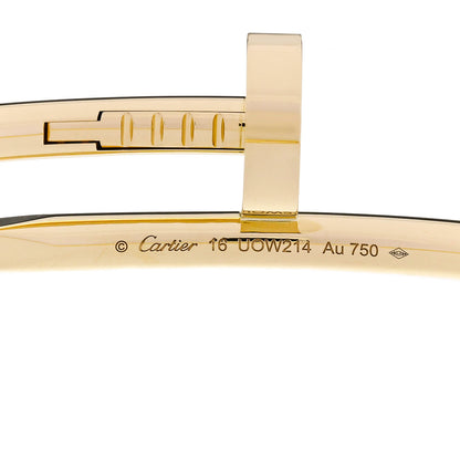 Cartier 18K Yellow Gold Juste Un Clou Bracelet 16 3 of 3