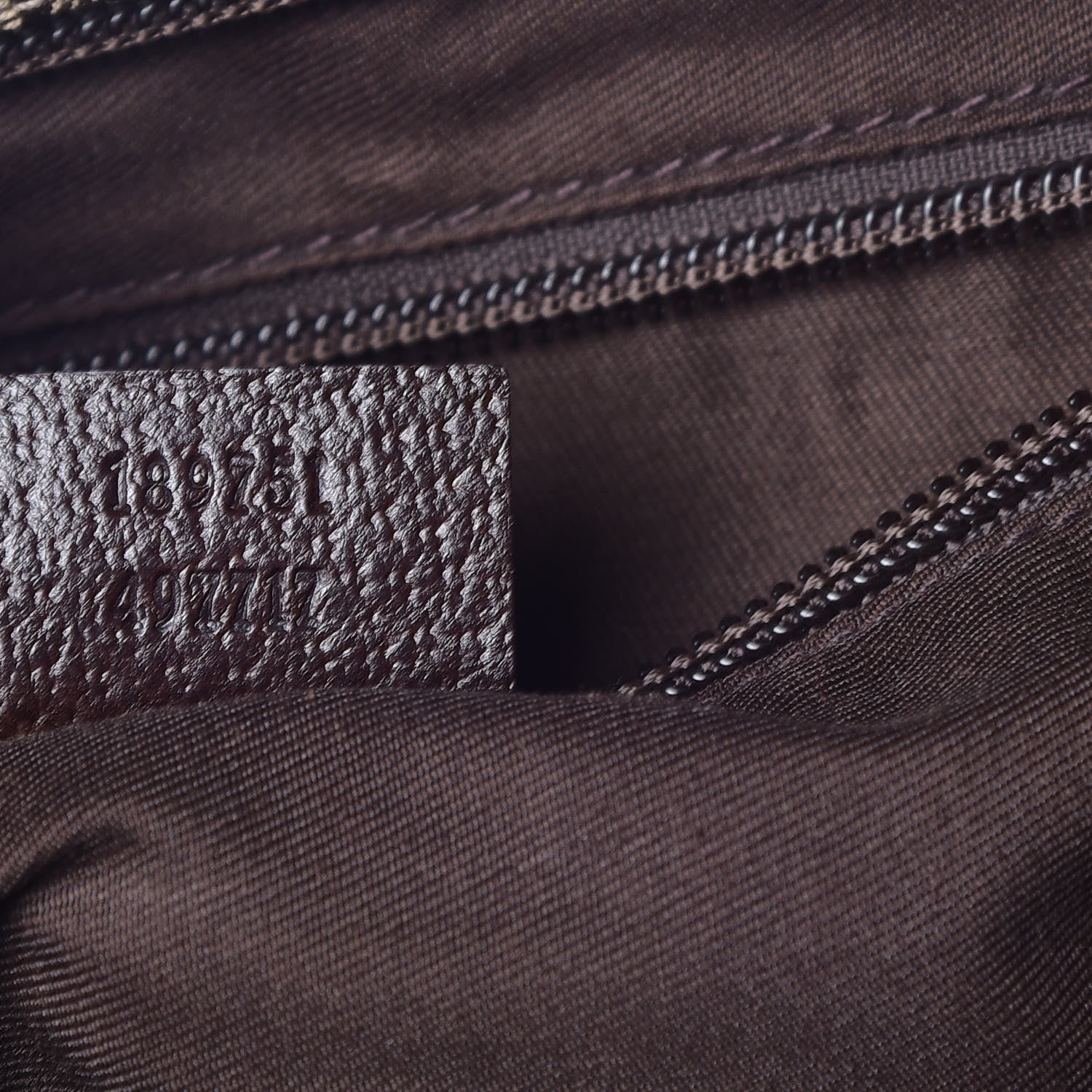 Gucci Monogram Web Medium Flat Messenger Bag Brown 7 of 10