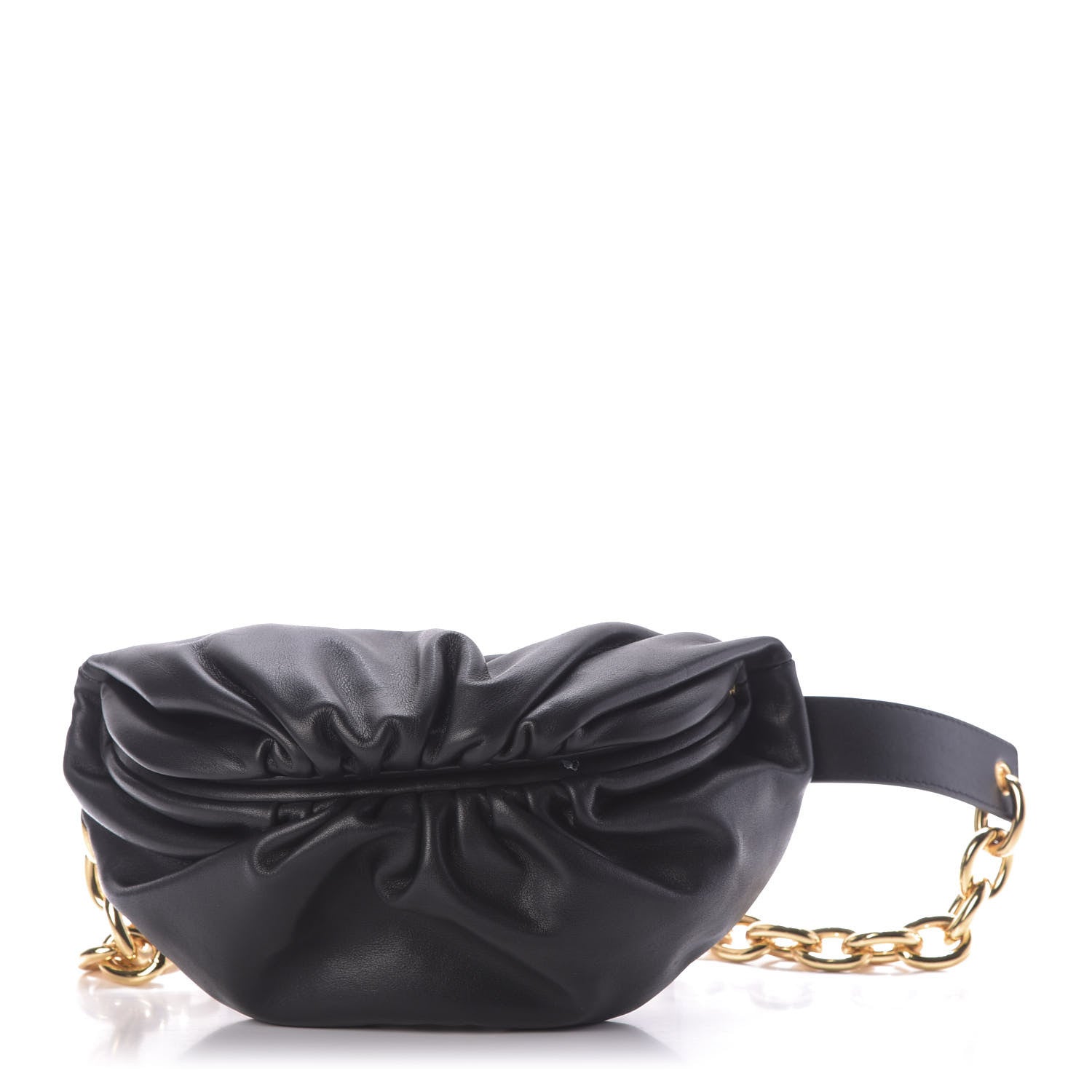Bottega Veneta Nappa The Belt Chain Pouch Black 1 of 9