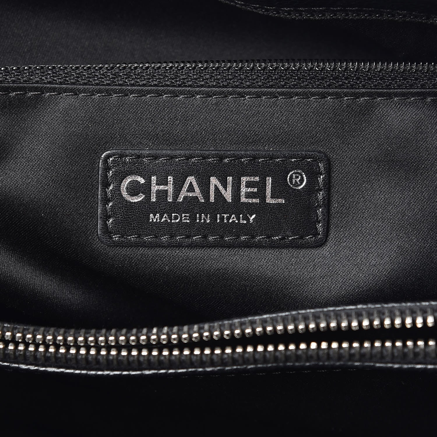 Chanel Caviar Quilted Grand Shopping Tote GST Black 6 of 9
