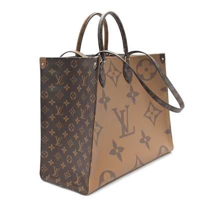 Louis Vuitton Reverse Monogram Giant Onthego GM 3 of 9