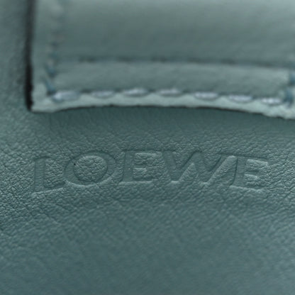 Loewe Calfskin Elephant Pouch Crossbody Bag Dusty Blue 6 of 12