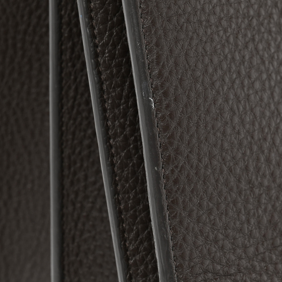 Grained Calfskin Large Sac de Jour Carryall Earth