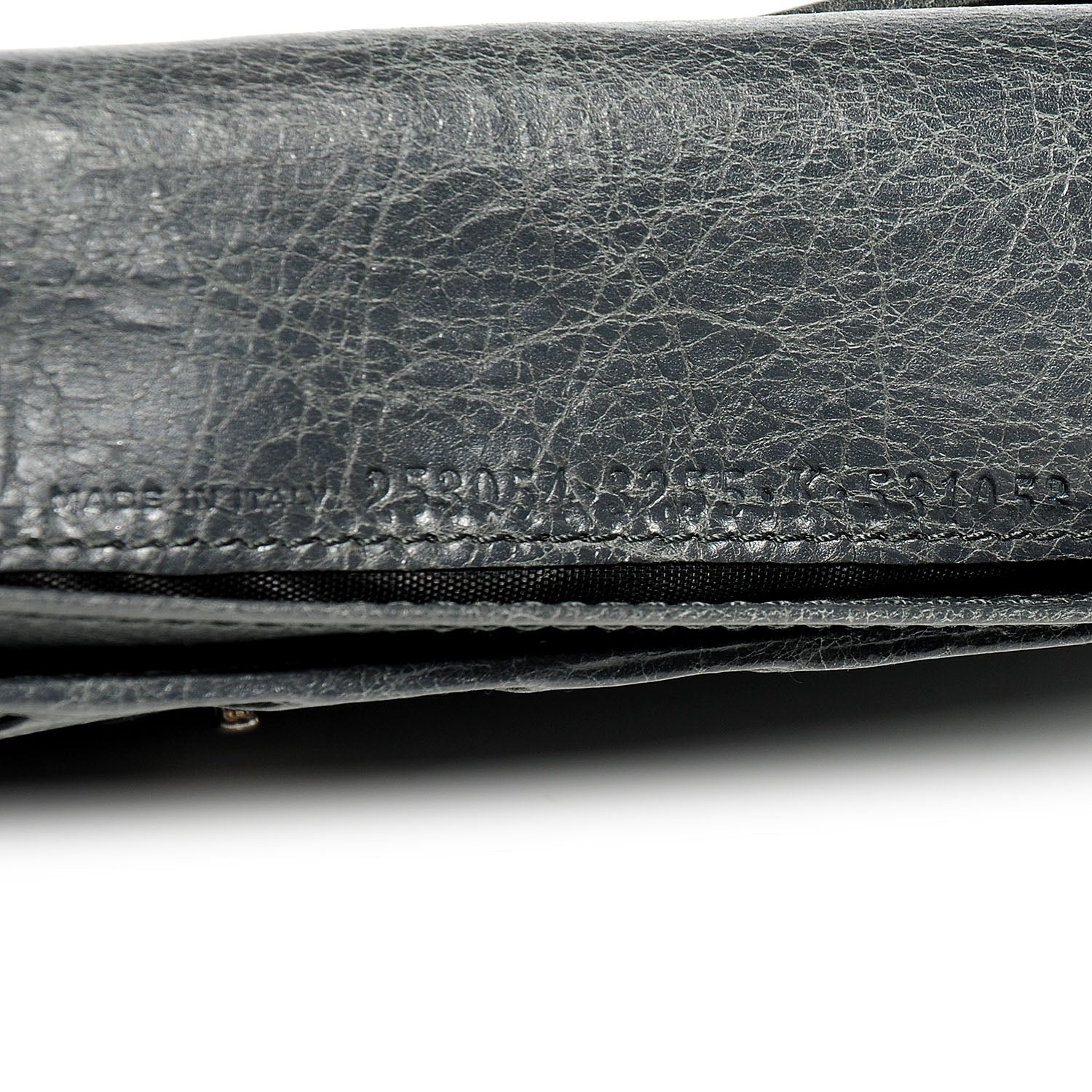 Balenciaga Agneau Giant 12 Silver Hardware Money Wallet Gris Tarmac 8 of 10
