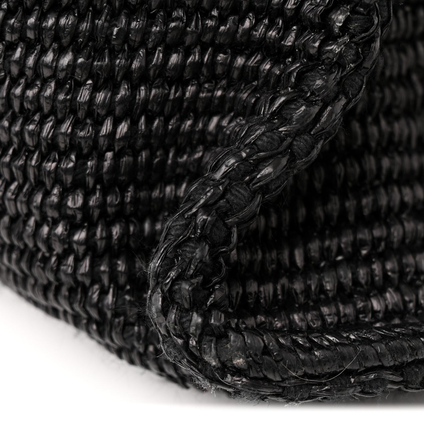 Raffia Medium G Tote Black