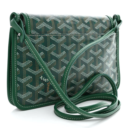 Goyard Goyardine Plumet Wallet Clutch Green 2 of 12