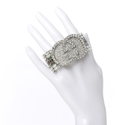 Gucci Crystals Double G Web Tennis Bracelet S Multicolor 2 of 5