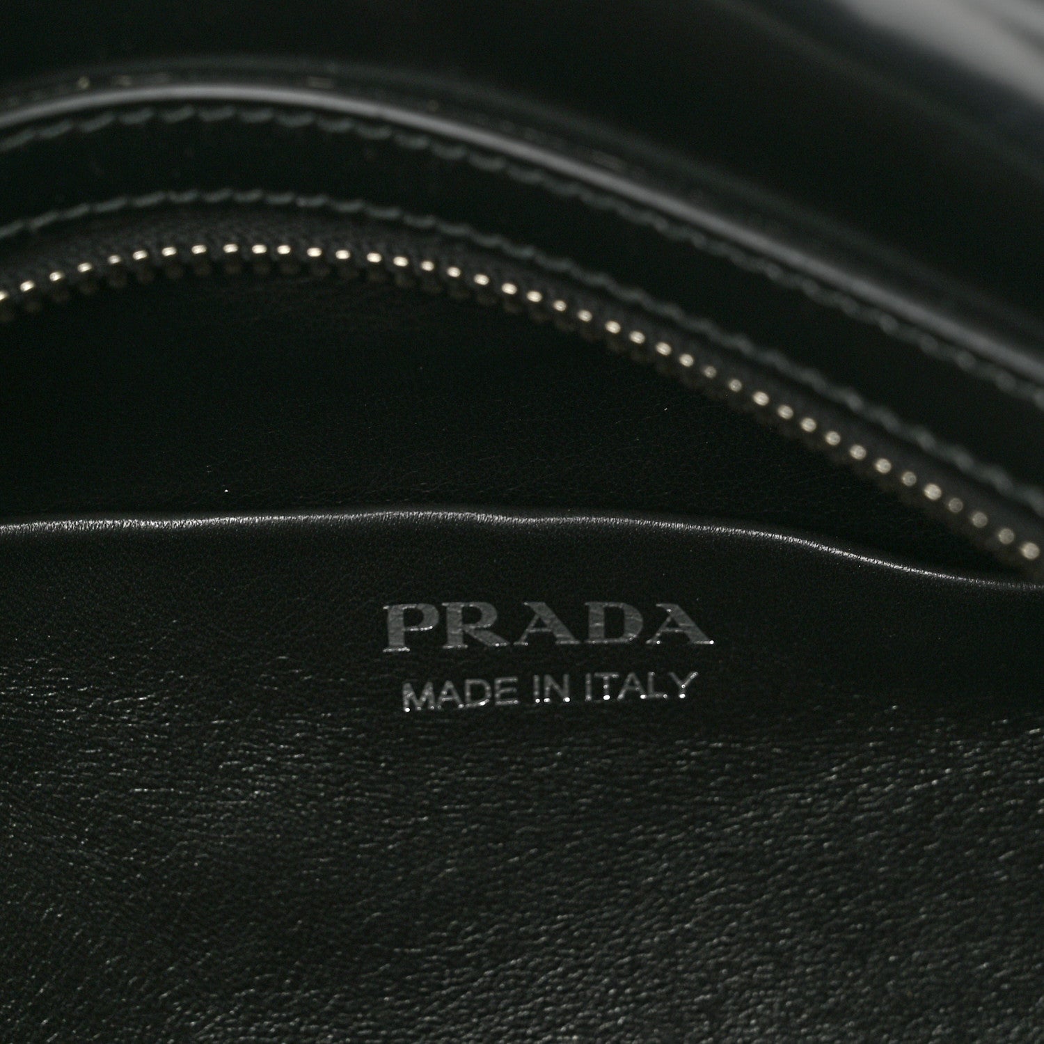 Prada Spazzolato Small Supernova Handbag Black 5 of 8