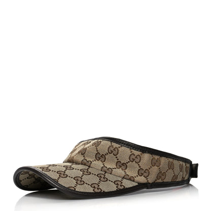 Gucci Monogram Web Visor Hat M Beige Cocoa 1 of 8