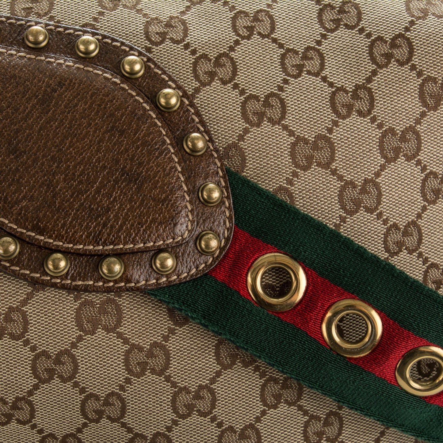 Monogram Pelham Messenger Shoulder Bag Ebony