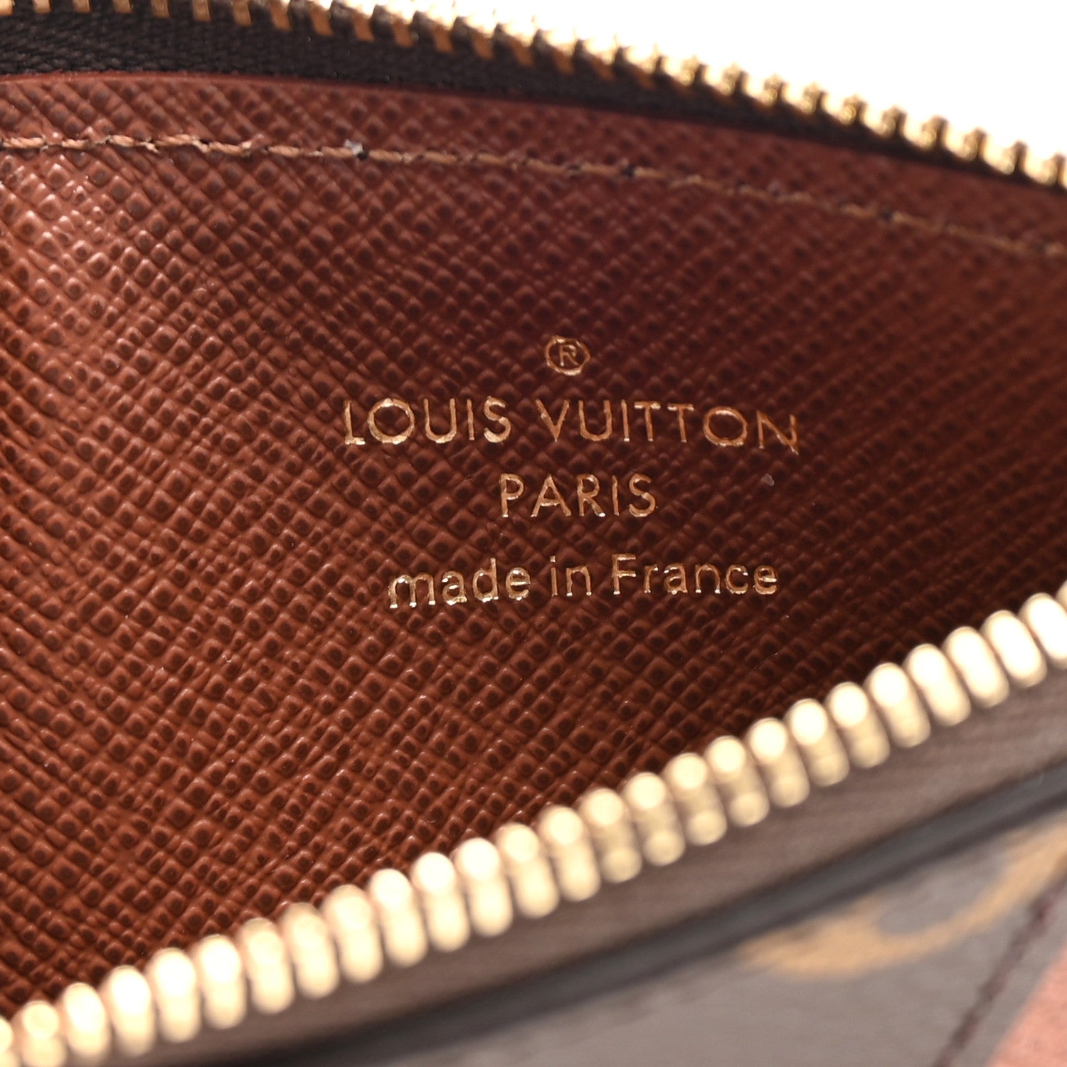 Louis Vuitton Monogram Zipped Romy Card Holder 6 of 6