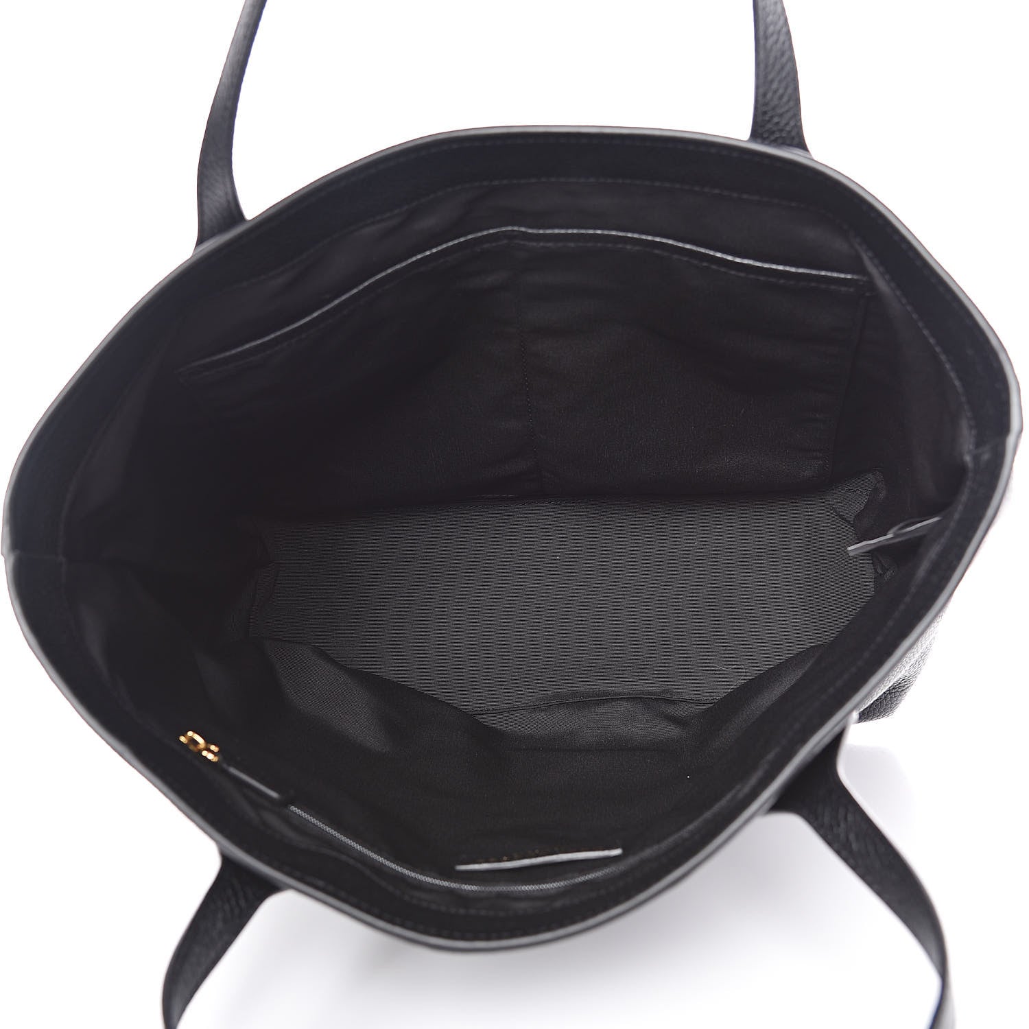 Marc Jacobs Pebbled Calfskin Shopping Tote Black 5 of 10