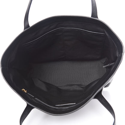 Marc Jacobs Pebbled Calfskin Shopping Tote Black 5 of 10