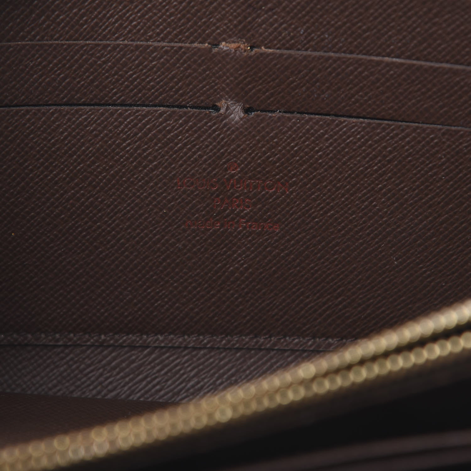 Louis Vuitton Damier Ebene Zippy Wallet 6 of 13