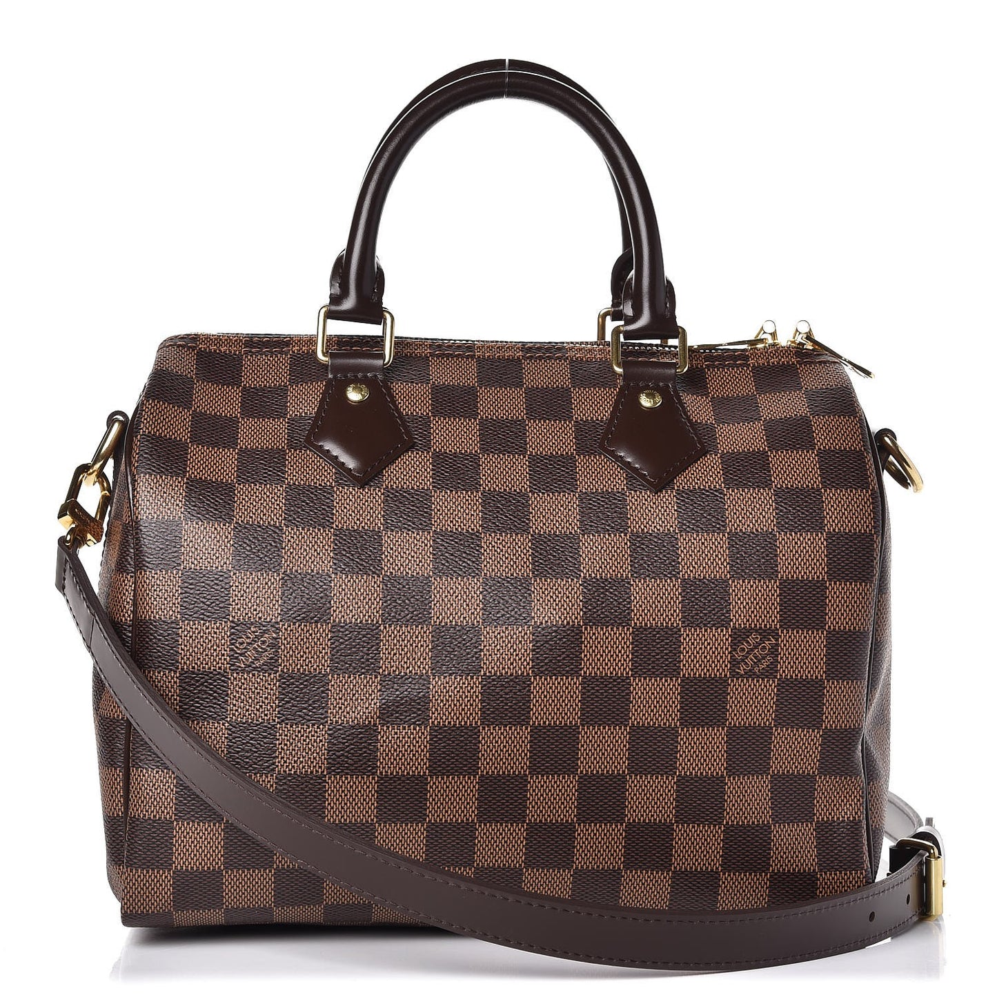 Damier Ebene Speedy Bandouliere 25