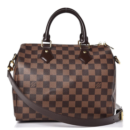 Louis Vuitton Damier Ebene Speedy Bandouliere 25 1 of 9