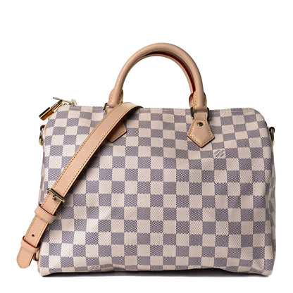 Louis Vuitton Damier Azur Speedy Bandouliere 30 1 of 10