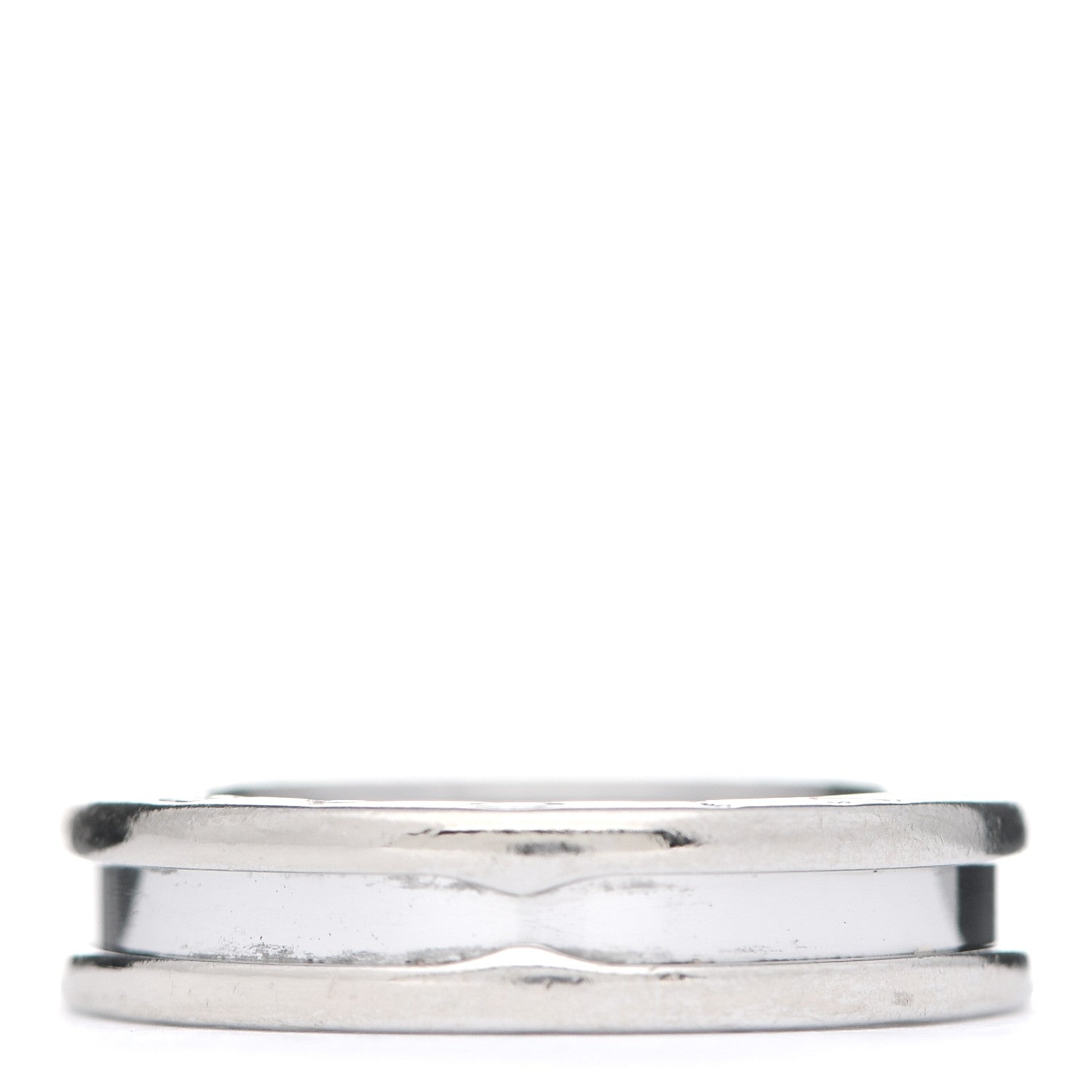 Bulgari 18K White Gold B.Zero1 One-Band Ring 49 4.75 3 of 6