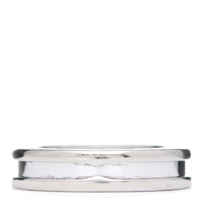 Bulgari 18K White Gold B.Zero1 One-Band Ring 49 4.75 3 of 6