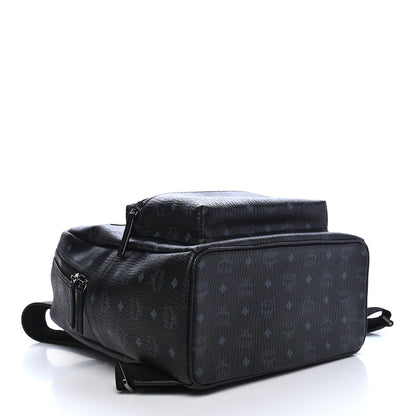 MCM Visetos Large Stark Backpack Black 4 of 8