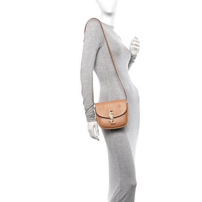 Saint Laurent Smooth Vintage Calfskin Small Kaia Satchel Brown Gold 2 of 10