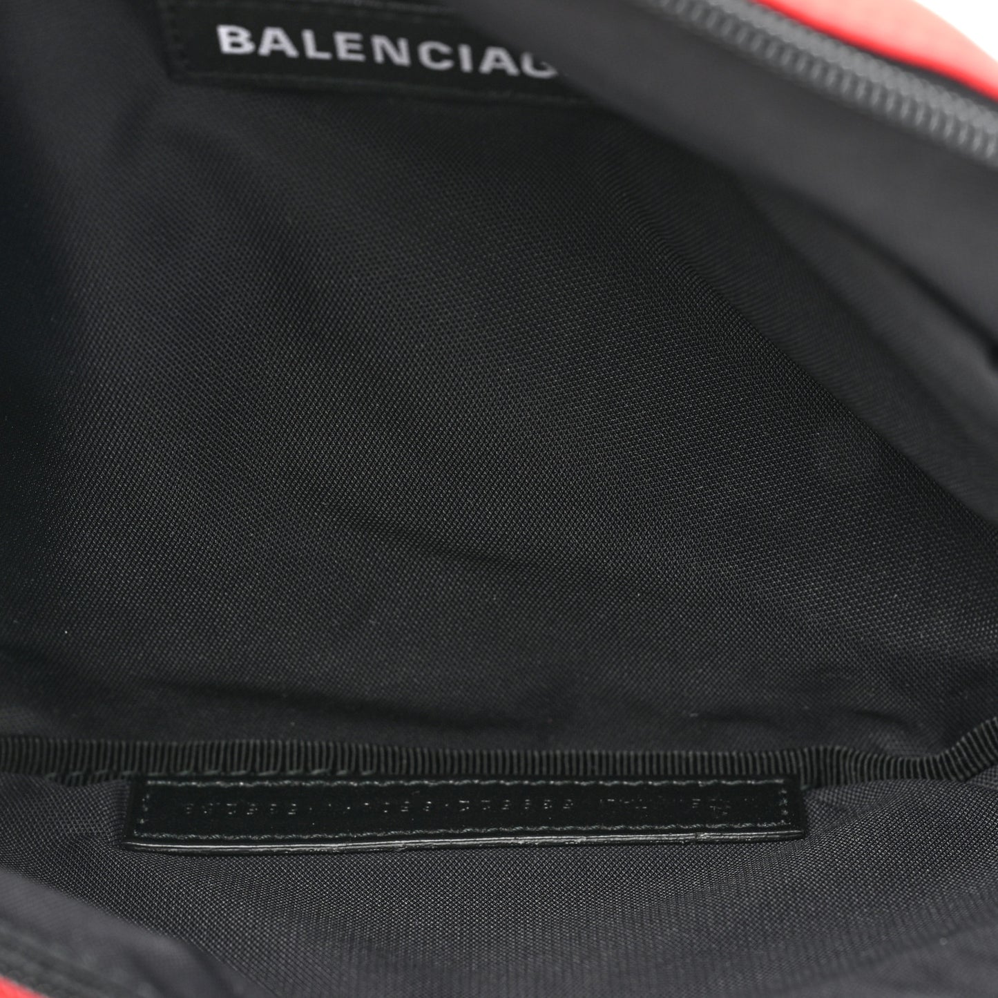 Nylon WFP Belt Bag Red