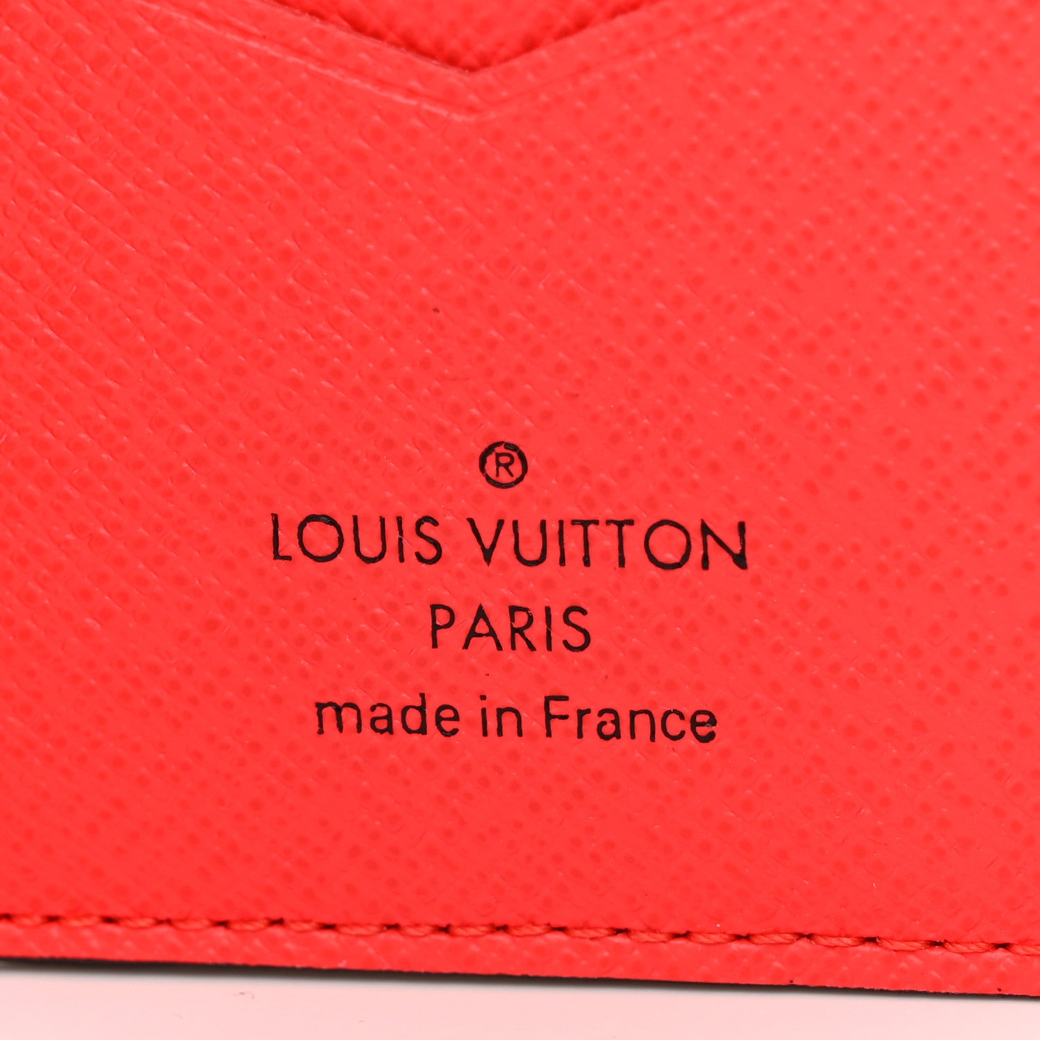 Louis Vuitton Taigarama Pocket Organizer NM Fire Red 6 of 8