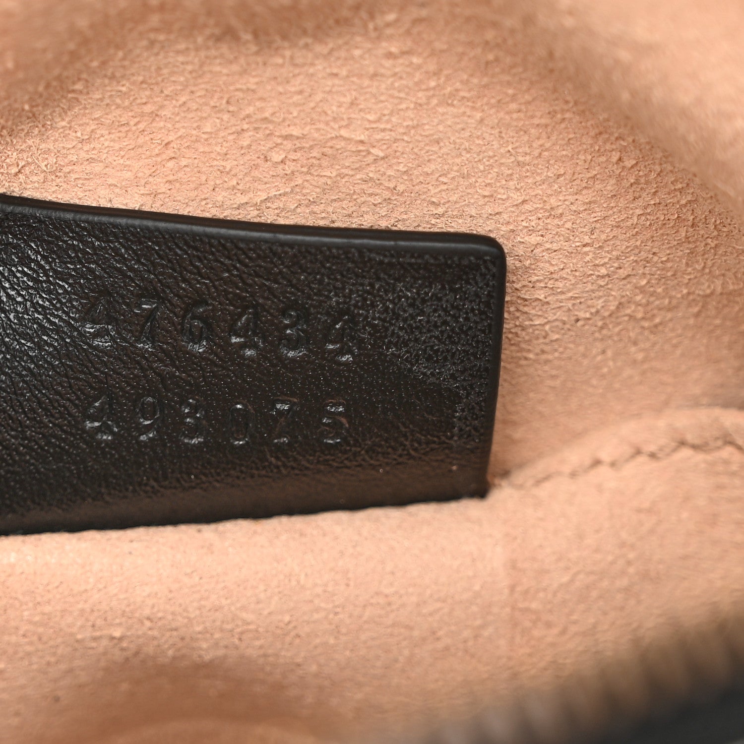 Gucci Calfskin Matelasse GG Marmont Belt Bag 85 34 Black 7 of 12