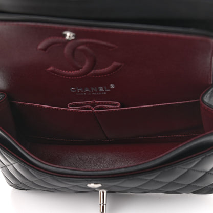 Chanel Lambskin Quilted Small Double Flap Black 5 of 11