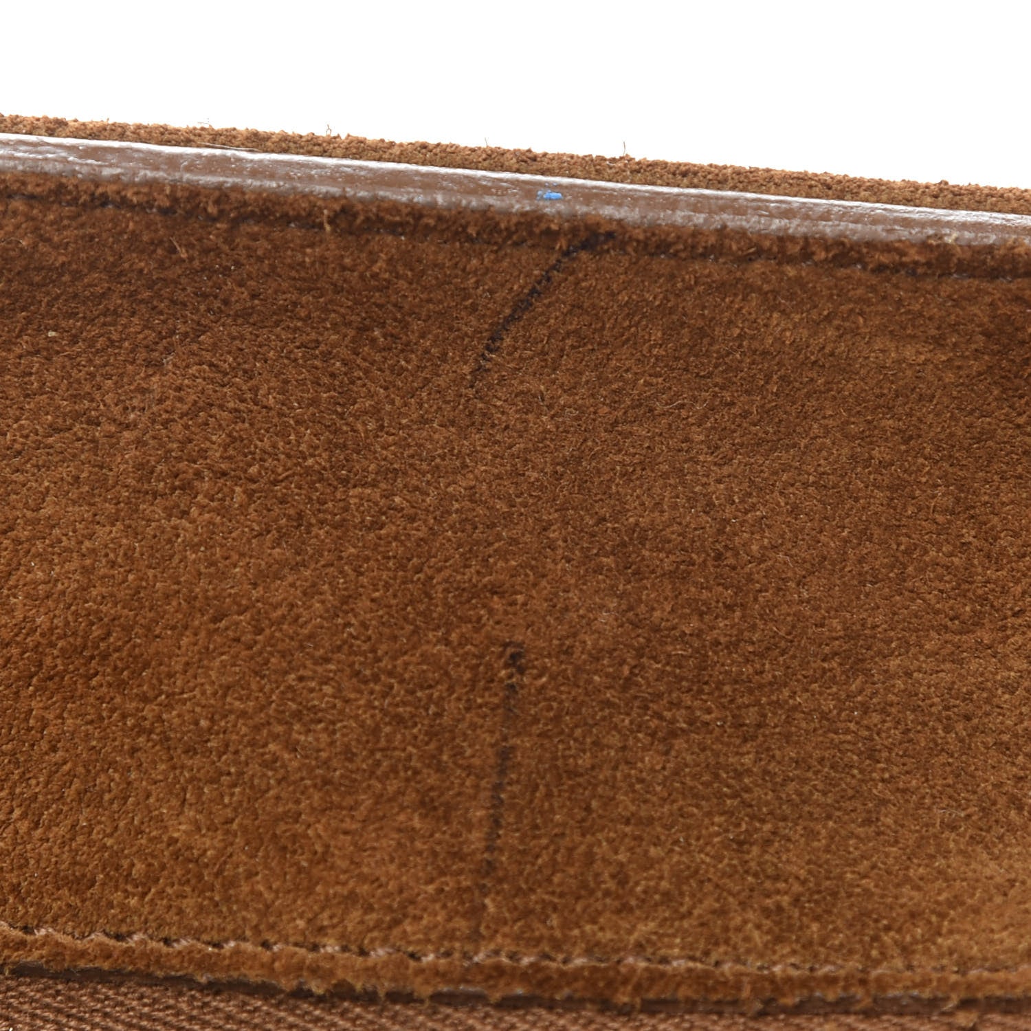 Saint Laurent Suede Fringe Monogram Shopping Tote Light Ochre 10 of 13