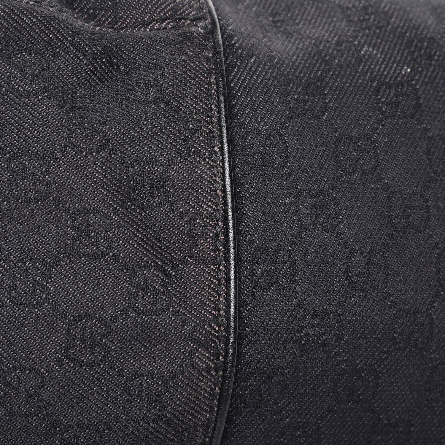 Gucci Denim Monogram Hobo Black 10 of 25