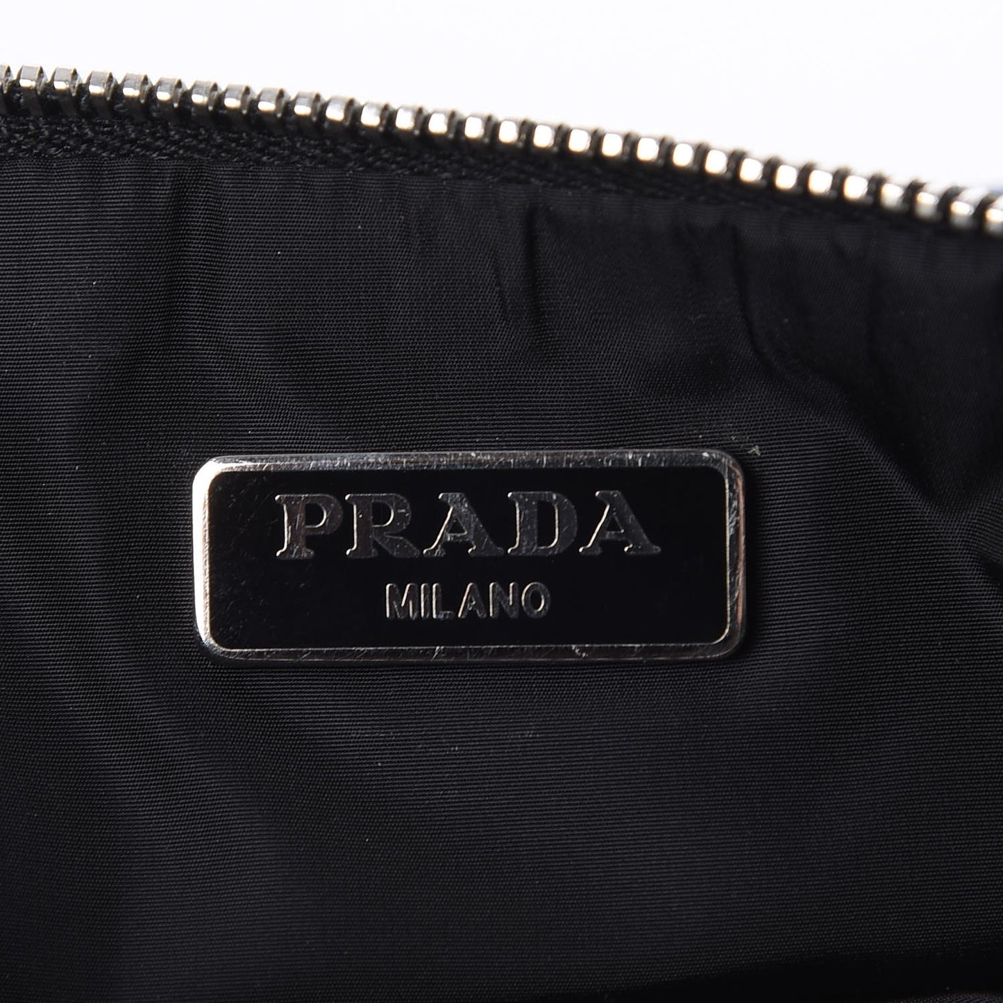 Nylon Pouch Black Yellow Blue
