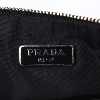 Prada Nylon Pouch Black Yellow Blue 7 of 7