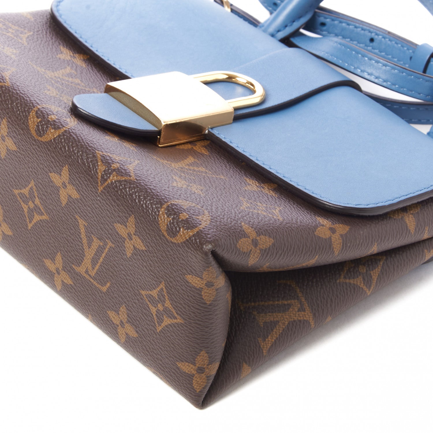 Louis Vuitton Monogram Locky BB Blue Jean 4 of 9