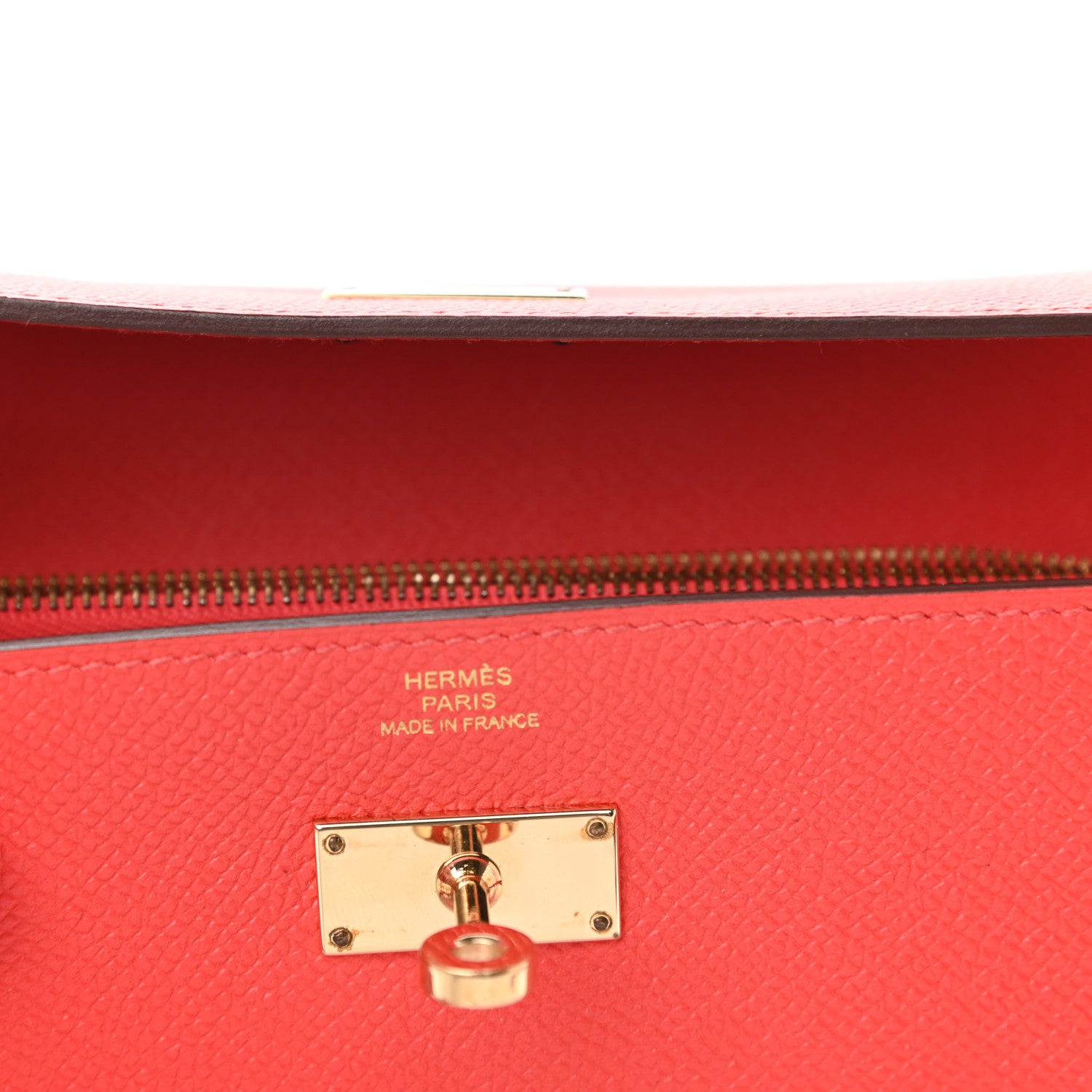Hermes Epsom Kelly Longue Wallet Rose Jaipur 6 of 9