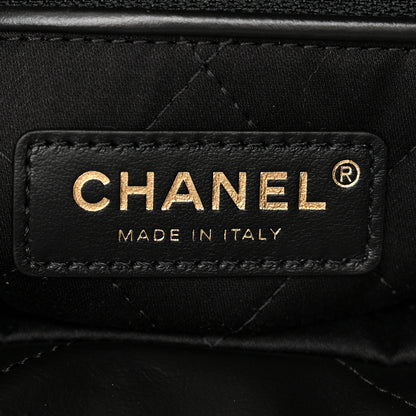 Chanel Calfskin Quilted Small Chanel 22 Black 6 of 10