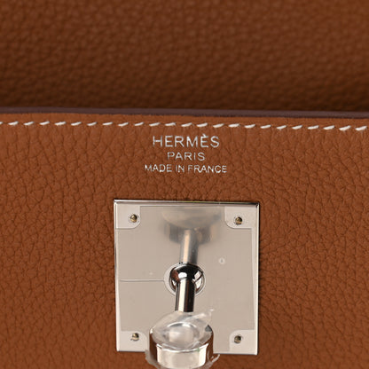 Hermes Togo Kelly Retourne 28 Gold 6 of 13